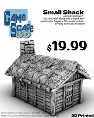 GameScape3D Terrain - Small Shack